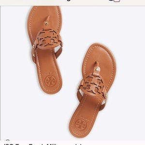 ISO: Tory Burch Miller Sandals in makeup color